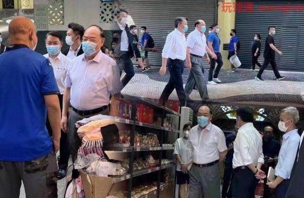 终止即时预防状态贺一诚落区察民情  港台等地赴澳缩至7+3医观